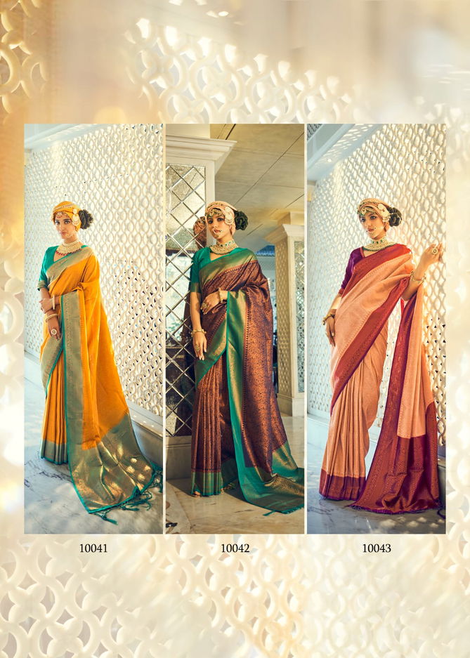 Rajpath Angelina Wedding Wear Silk With Dying Heavy Designer Saree Collection 